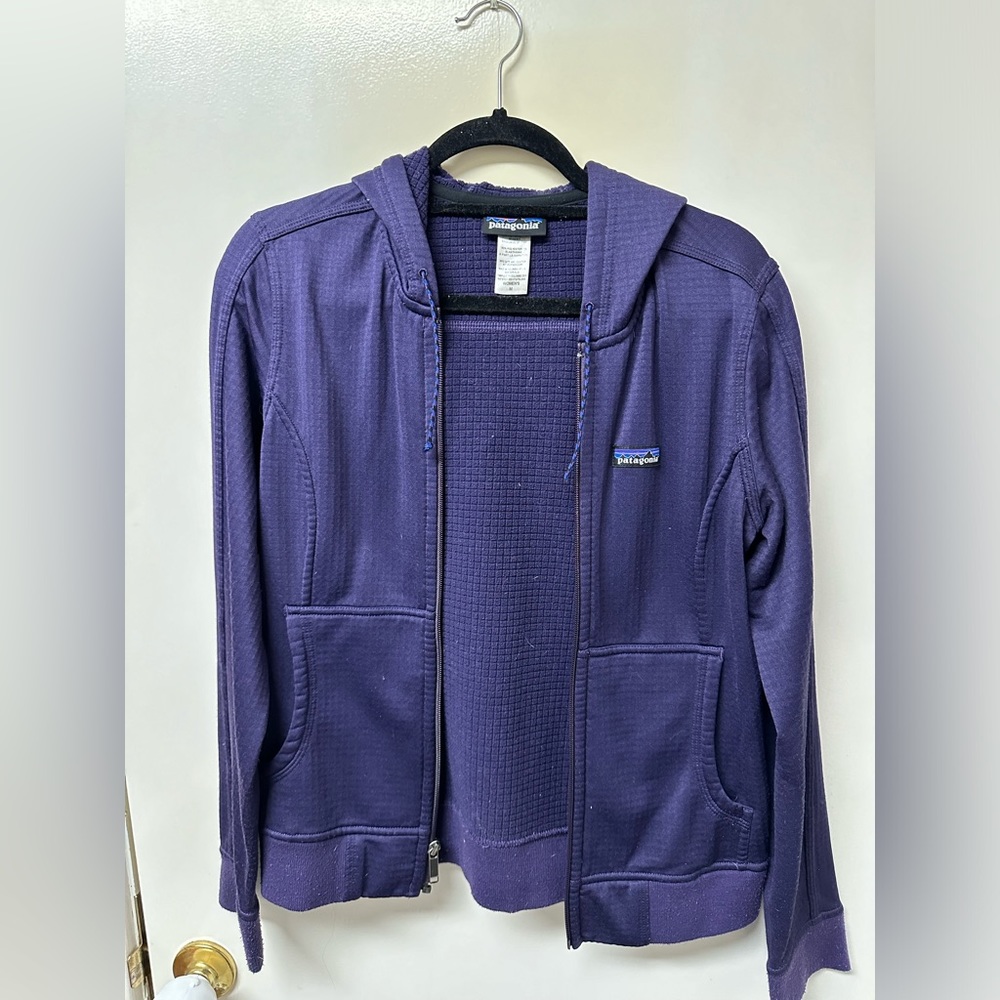 Patagonia R1 Fleece Hoody - Purple - Women’s Medium